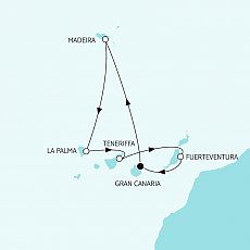 Karte Kanaran Madeira